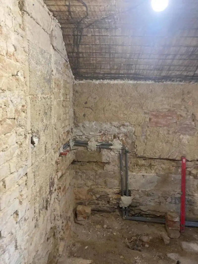 Rekonstrukce koupelny - příprava stavby a rozvodů